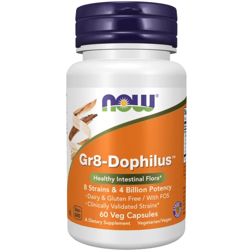 NOW - Gr8-Dophilus - 60 kapsułek